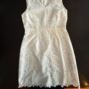Joe Fresh White Lace women’s mini dress